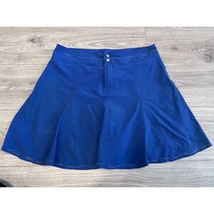 Title Nine Skort‎ 12 Blue Athletic Golf Tennis Hiking Walking Running